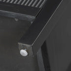 Natural Oak Sideboard - Arched Cane Doors - 70" Wide - 3 Cabinets