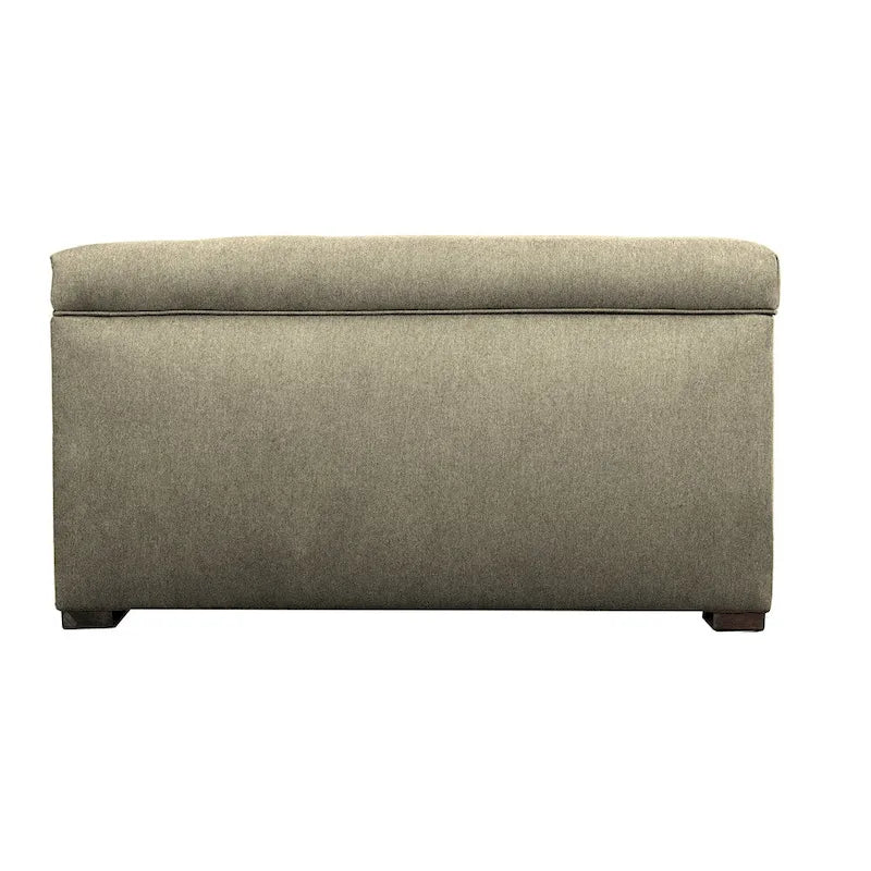 MJL Furniture Angela Dawson Button-tufted Storage Trunk Bench