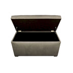 Furniture Button-tufted Storage Trunk Bench
