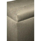 Furniture Button-tufted Storage Trunk Bench
