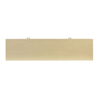 Rattan Sideboard Cabinet with Brass Details - 72" Wide - 2 Colors