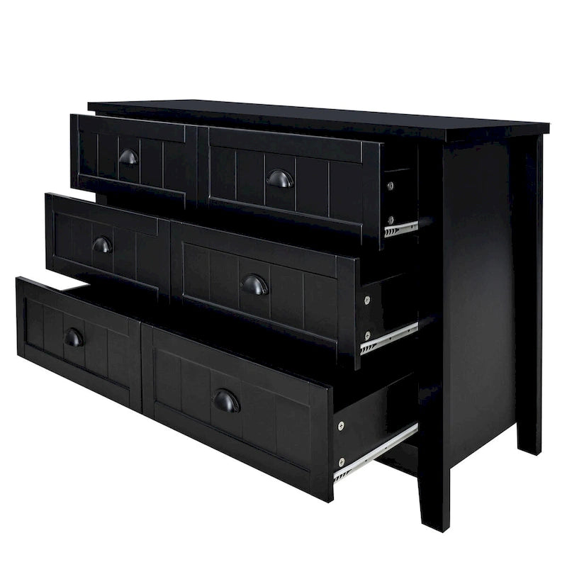 Drawer Dresser side cabinet,buffet sideboard,buffet service counter, solid wood frame,plasticdoor panel