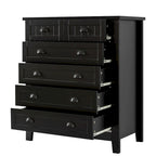 Drawer Dresser side cabinet,buffet sideboard,buffet service counter, solid wood frame,plasticdoor panel