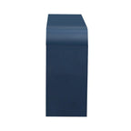 4-Door Storage Cabinet - Striped Design - Pine Legs - MDF