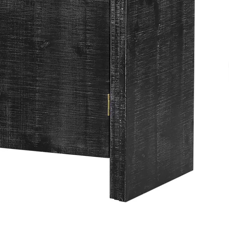 Wood 2-Door Storage Sideboard with Metal Handles