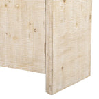 Wood 2-Door Storage Sideboard with Metal Handles