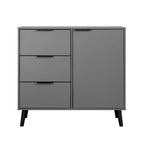 Storage Cabinet - 3 Drawers - Wood Legs - 31.5" Wide