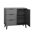 Storage Cabinet - 3 Drawers - Wood Legs - 31.5" Wide