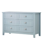 Sideboard Cabinet - Shell Handle - Birch Wood Frame - 47" Wide