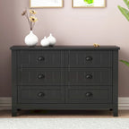 Sideboard Cabinet - Shell Handle - Birch Wood Frame - 47" Wide
