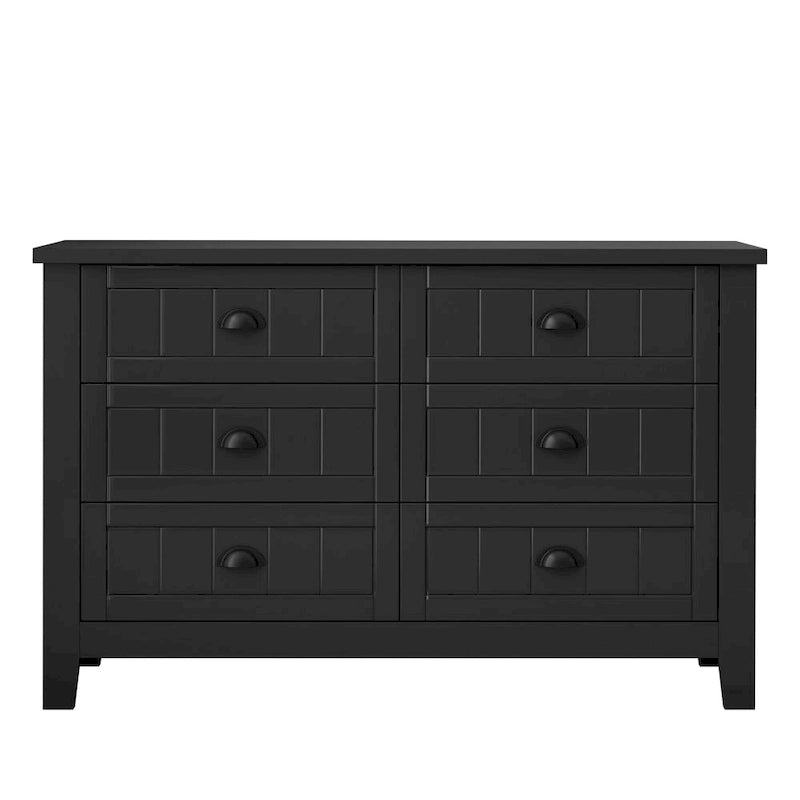 Sideboard Cabinet - Shell Handle - Birch Wood Frame - 47" Wide