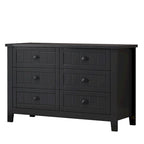 Sideboard Cabinet - Shell Handle - Birch Wood Frame - 47" Wide