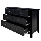 Sideboard Cabinet - Shell Handle - Birch Wood Frame - 47" Wide