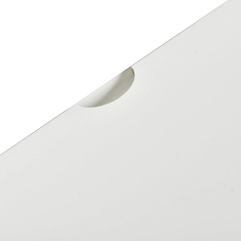 60" 4-Door Storage Sideboard with Diamond Pattern - Black/White/Navy