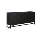 Reclaimed Pine Sideboard - Natural Wood - Metal Base - 68" Wide