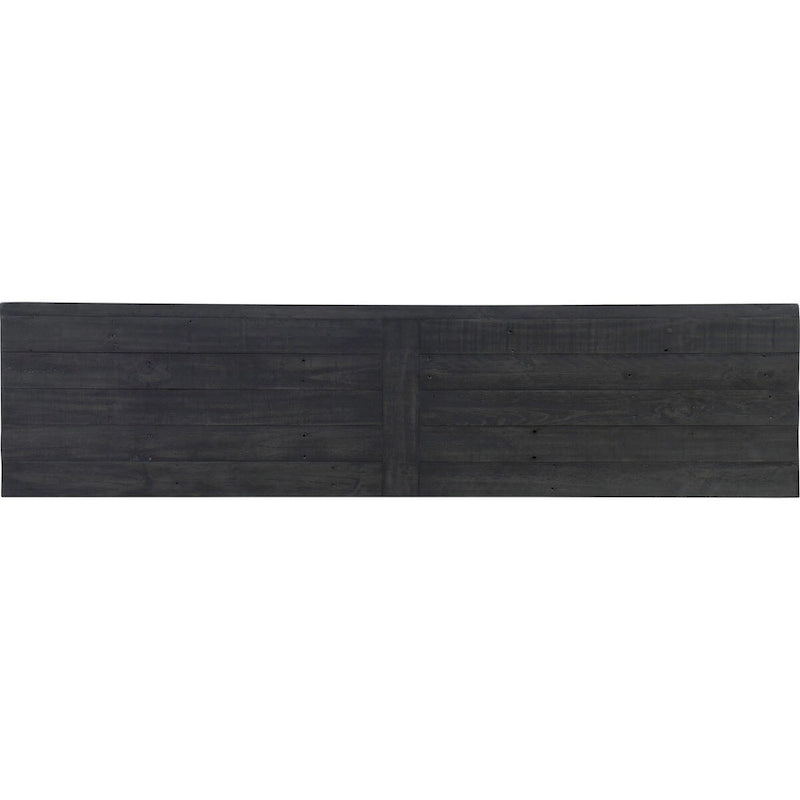 Reclaimed Pine Sideboard - Natural Wood - Metal Base - 68" Wide