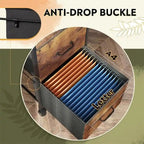 Mobile File Cabinet - 3 Drawers - Wood Top - Steel Frame - Rolling