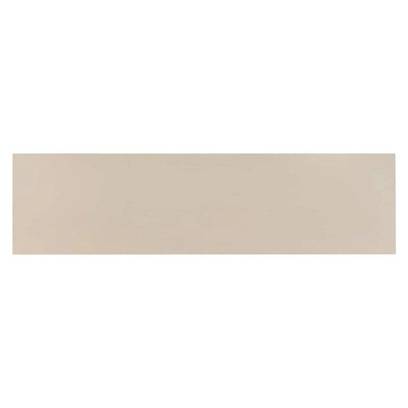 4-Door Sideboard - Convex Geometric Pattern - Silver Handles - MDF