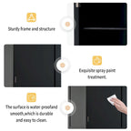 Tall Bathroom Storage Cabinet with Glass Doors